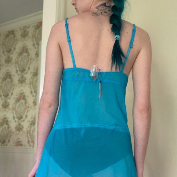 Victoria’s Secret blue sheer nighty - Picture 3 of 4